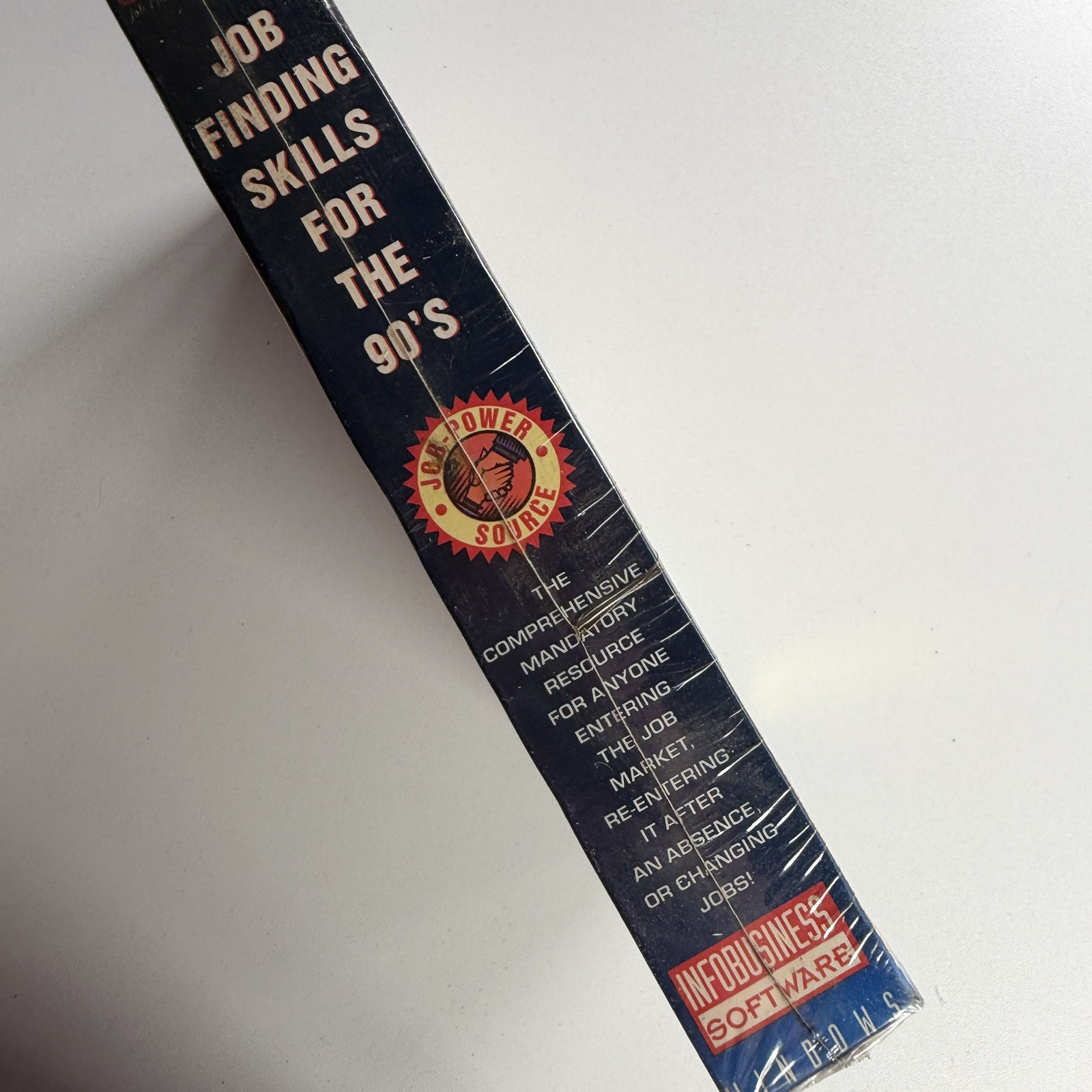 Infobusiness Job Power Source CD-ROM for Windows Job Finding Skills 90s New