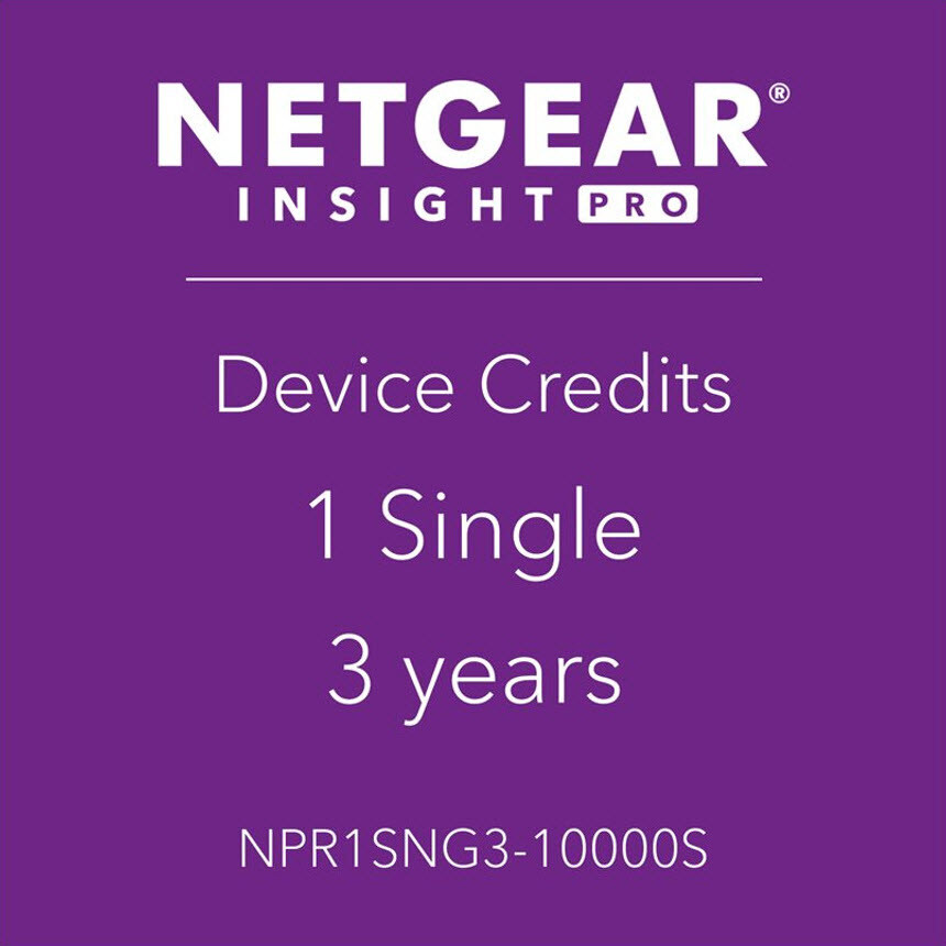 *NEW* NETGEAR NPR1SNG3 Insight Pro Subscription License 1 Device 3 Years