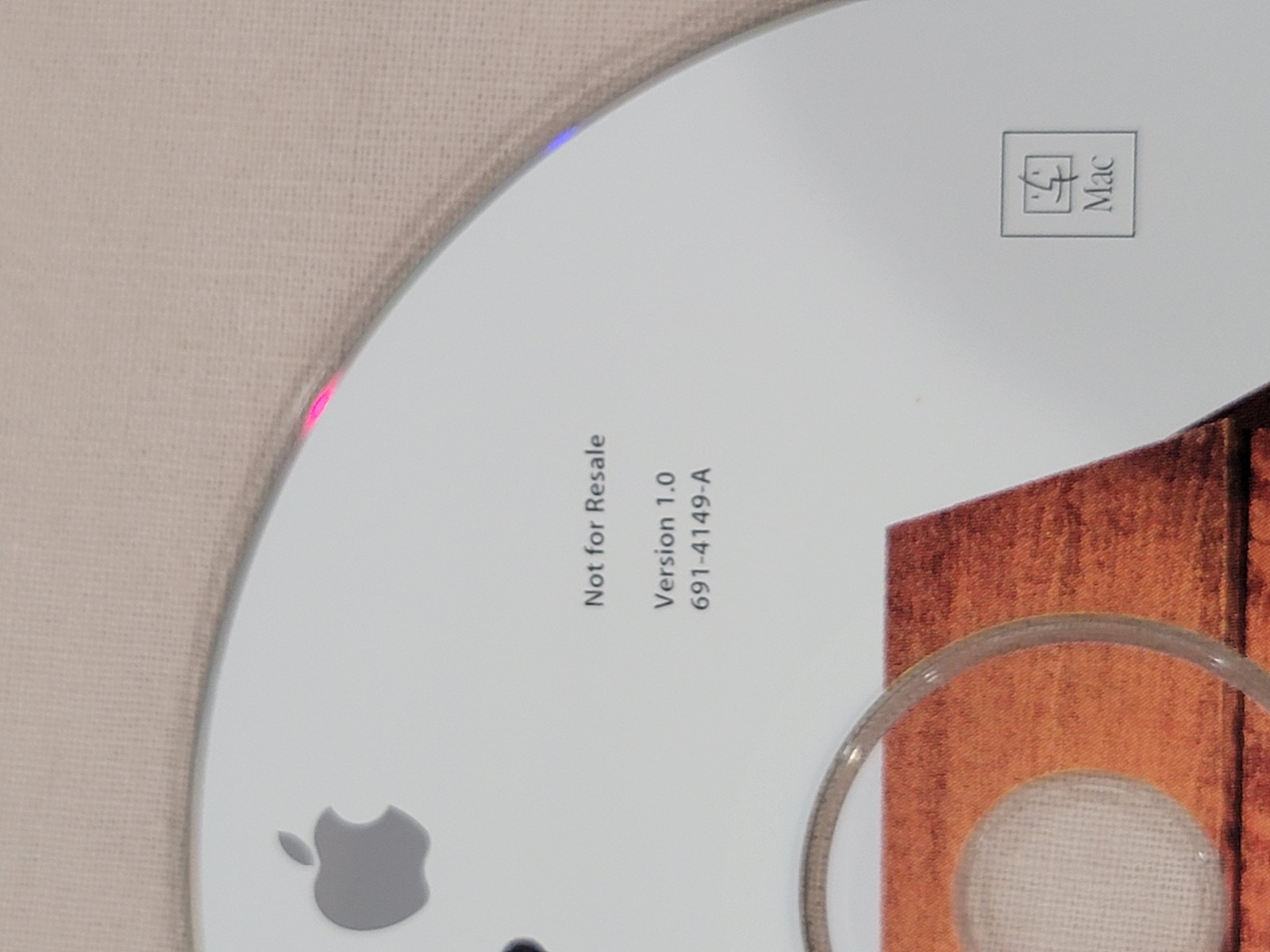 Apple Keynote 1.0 Presentation Software CD-ROM for Mac OS X – Vintage 2003