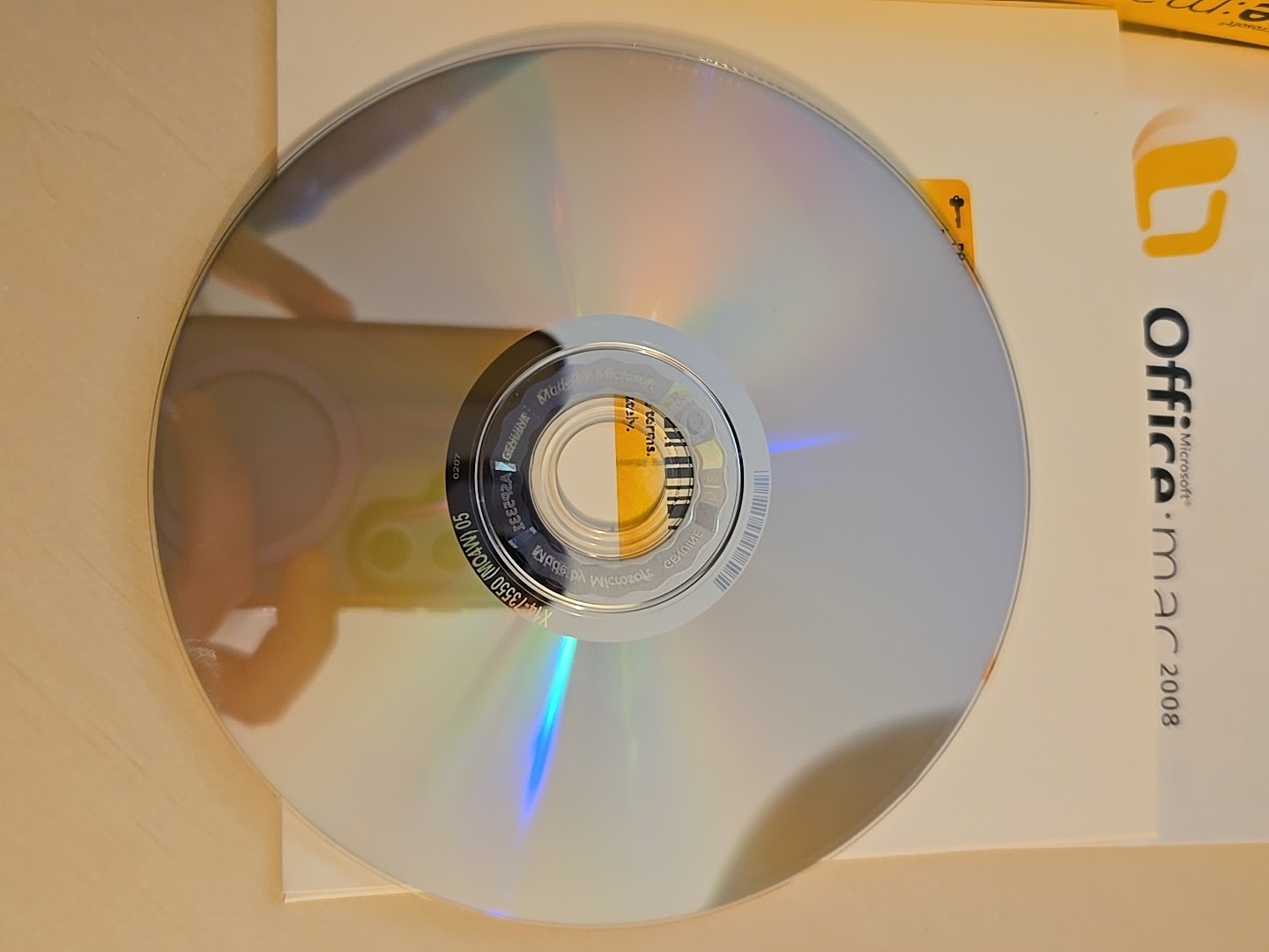 Microsoft Office Mac Home & Student 2008 With 3 Product Keys. Great Condition