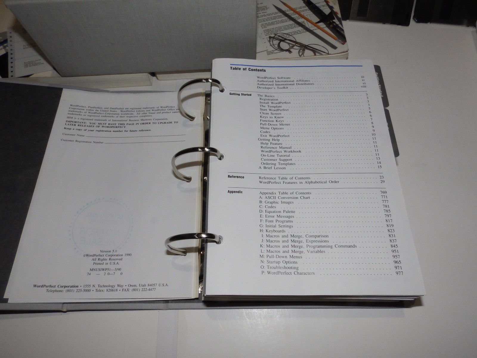 Vintage Software – WordPerfect for DOS v5.1 and By Design for WordPerfect v2.0