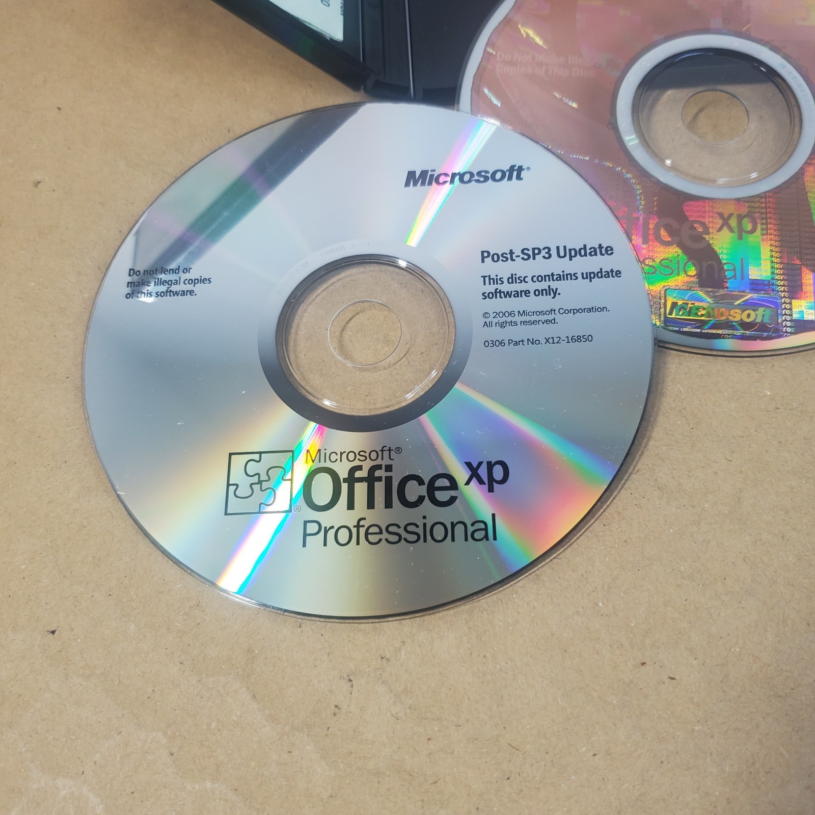 MICROSOFT OFFICE XP Professional Pro1 Home Use License 2002 Version W/PROD CODE