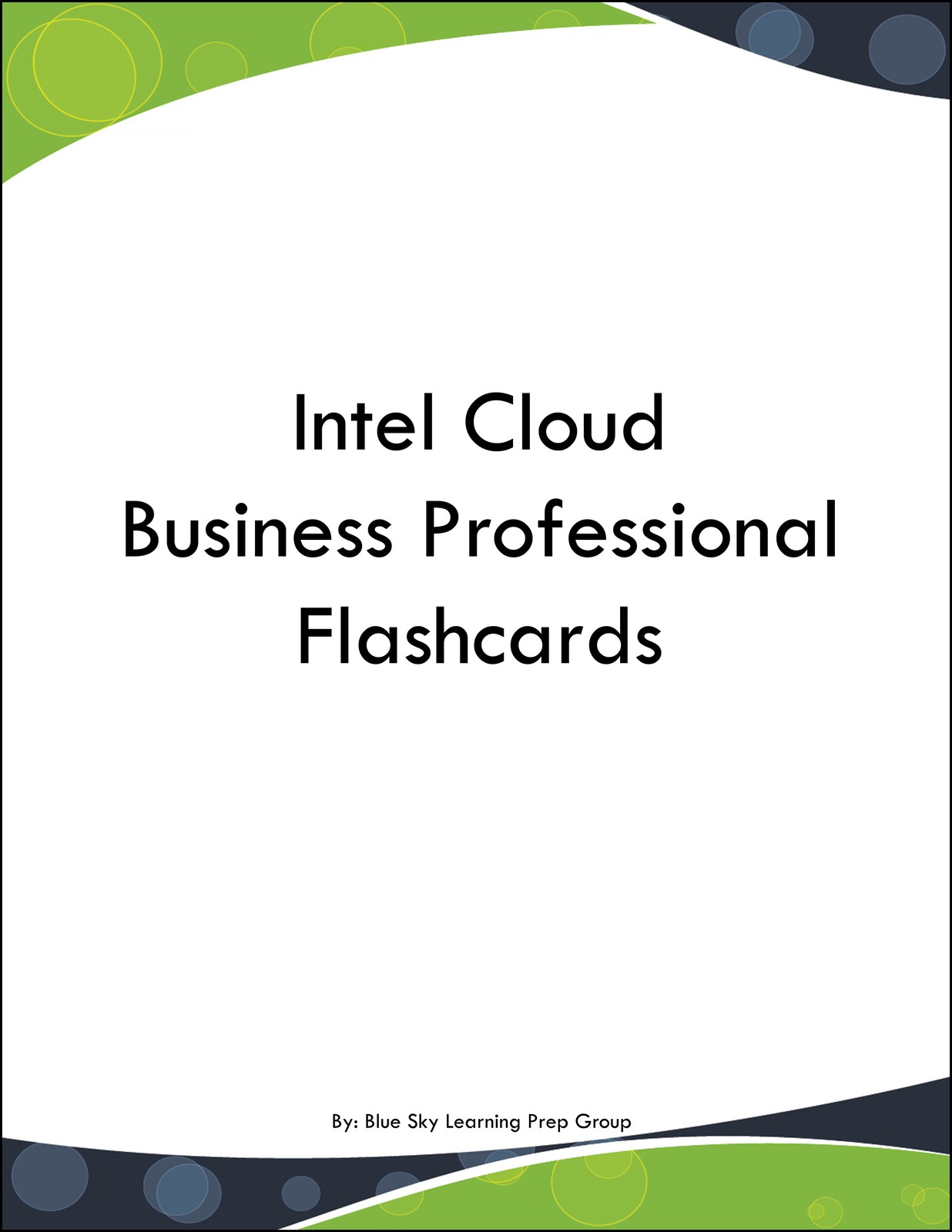 Intel Cloud Business Professional Flashcards
