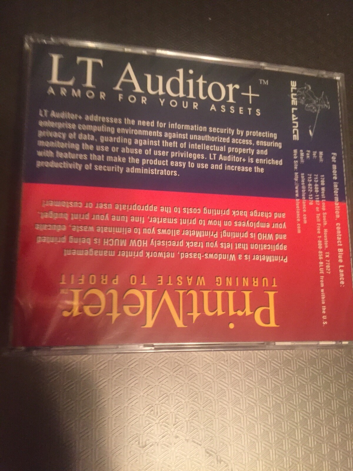 LT Auditor +, Amor For Your Assets; PrinterMeter, Network Printer Management App