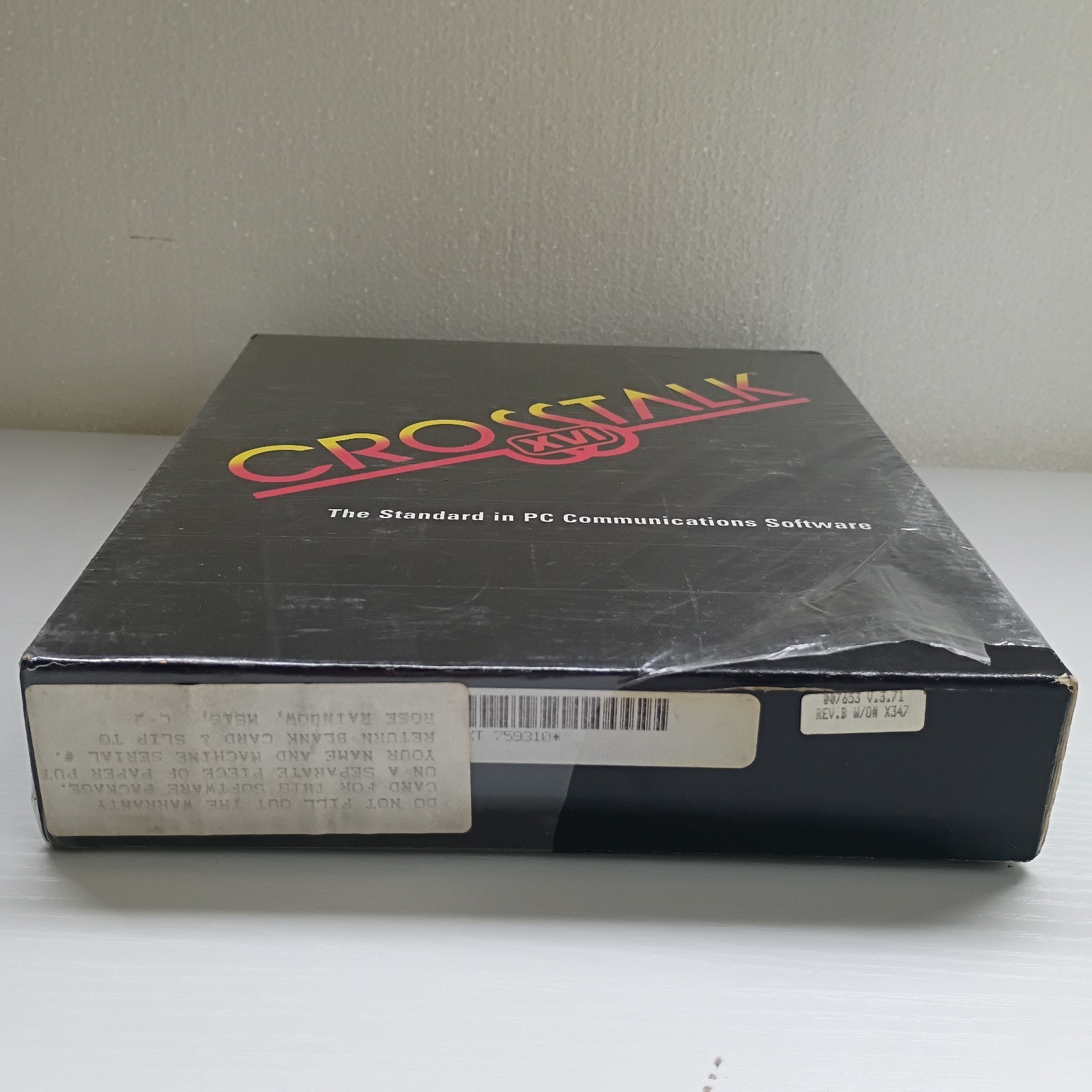 Crosstalk XVI Data Communication Software, 3.5″ Disks For IBM Vintage NOS Sealed