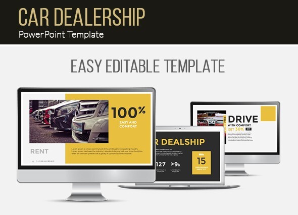 Car Dealrship PowerPoint presentation templates
