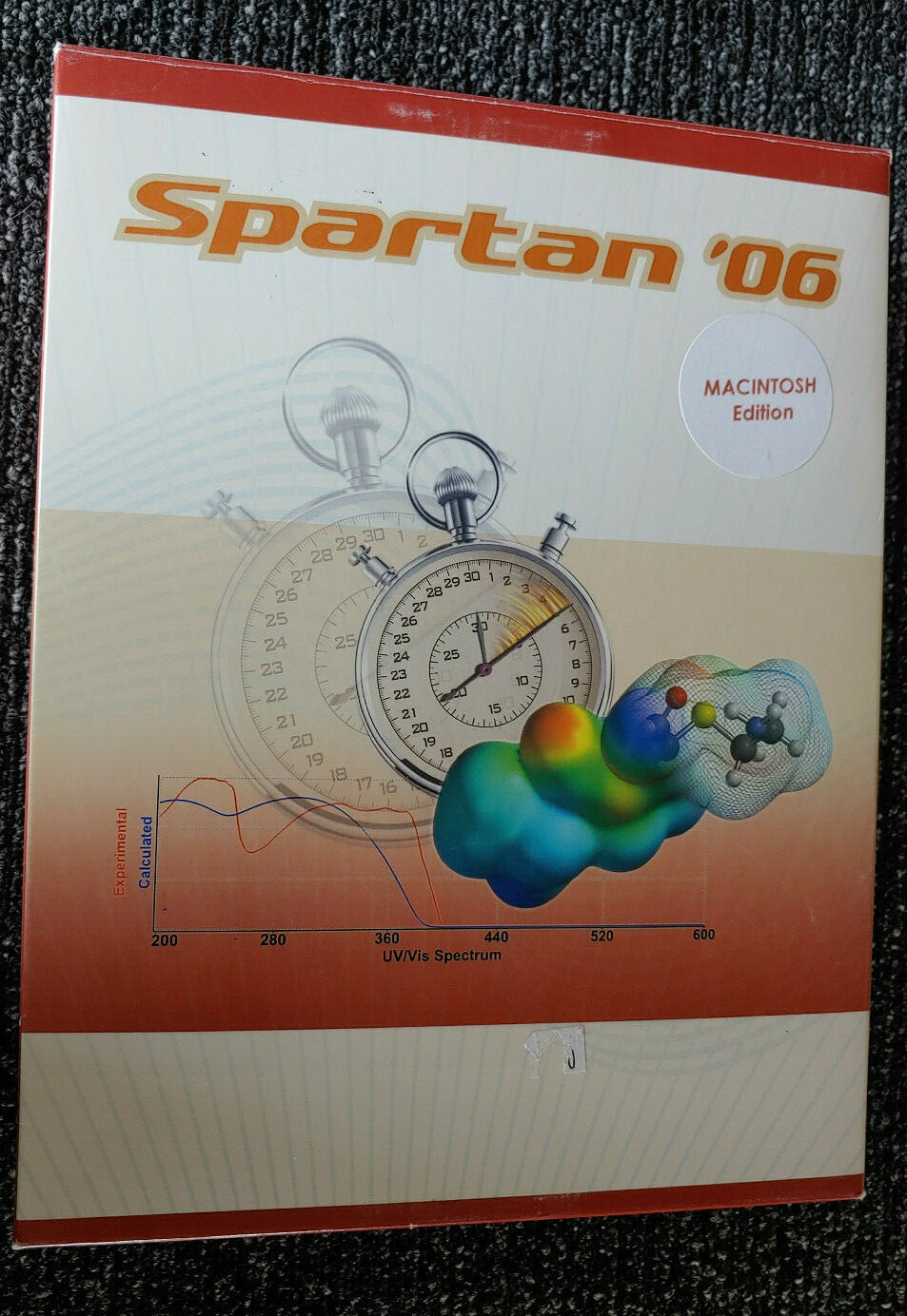 Spartan ’06 Macintosh edition Wavefunction chemistry education software Q-CHEM