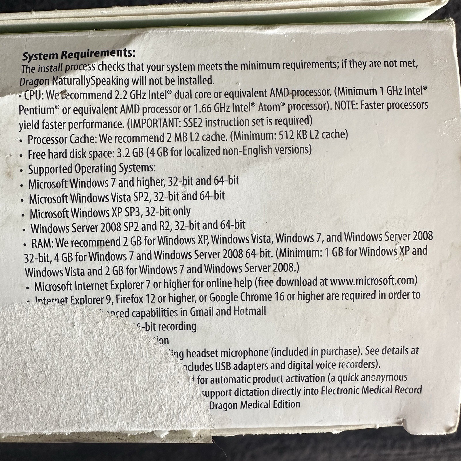 Nuance Dragon NaturallySpeaking 12 Basic Speech Recognition Software – NEW OPEN
