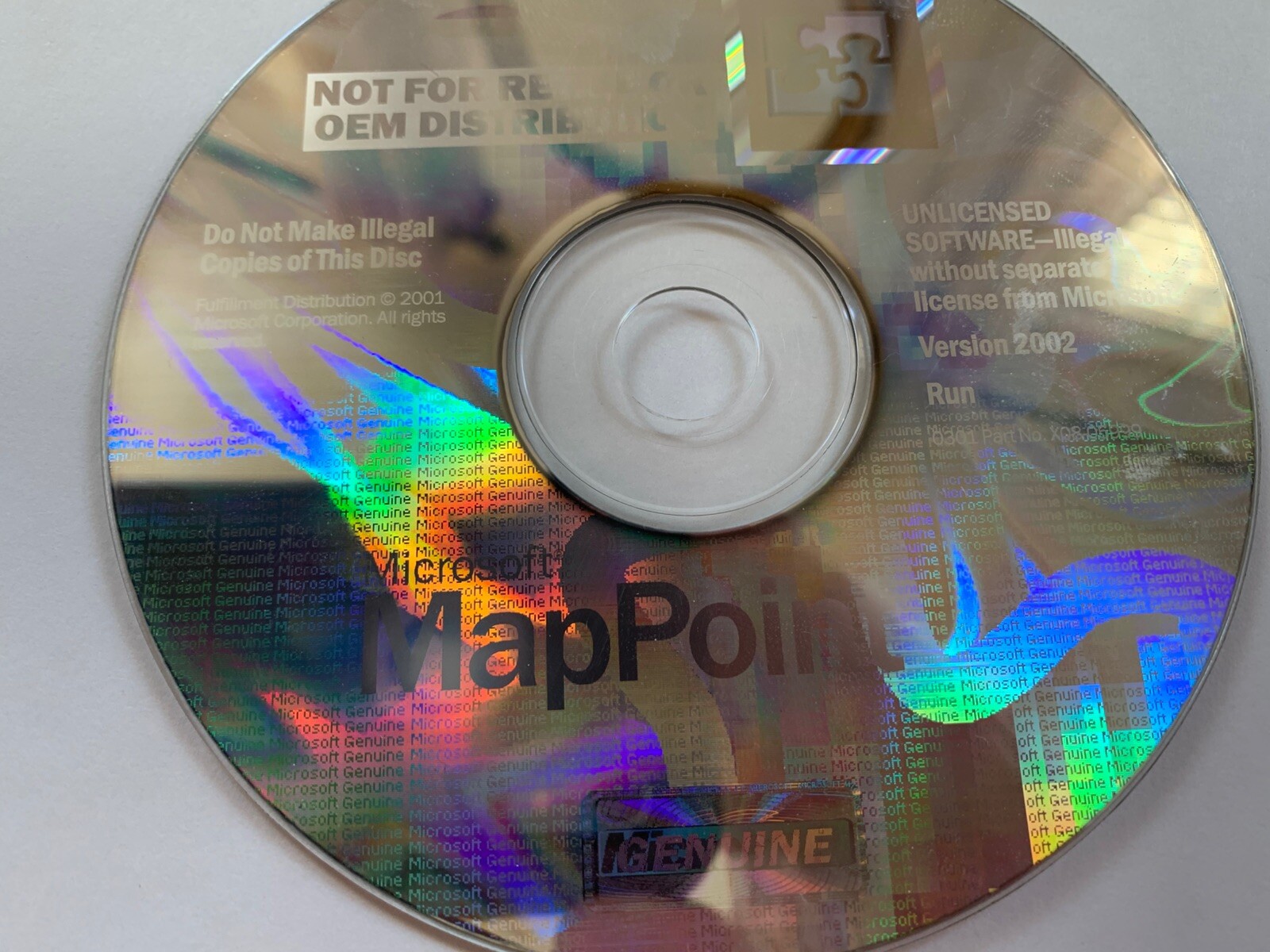 Microsoft MapPoint 2002 Has Two CDS
