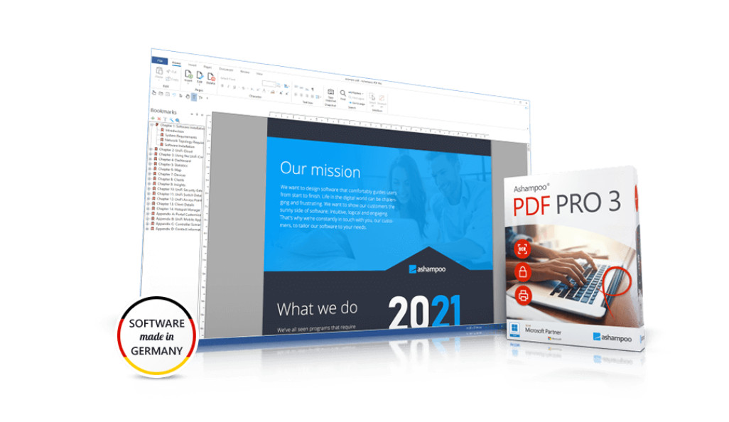 Ashampoo PDF Pro 3 – Read, edit and convert PDF to doc, JPG, Word, for PC [DISC]