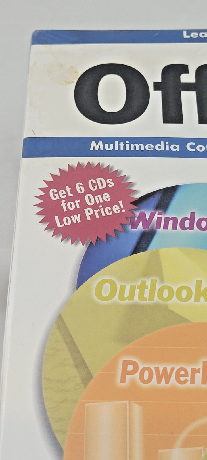 Learn Key Microsoft Office 97 PC Training Software CD ROM Set Windows 98 Sealed