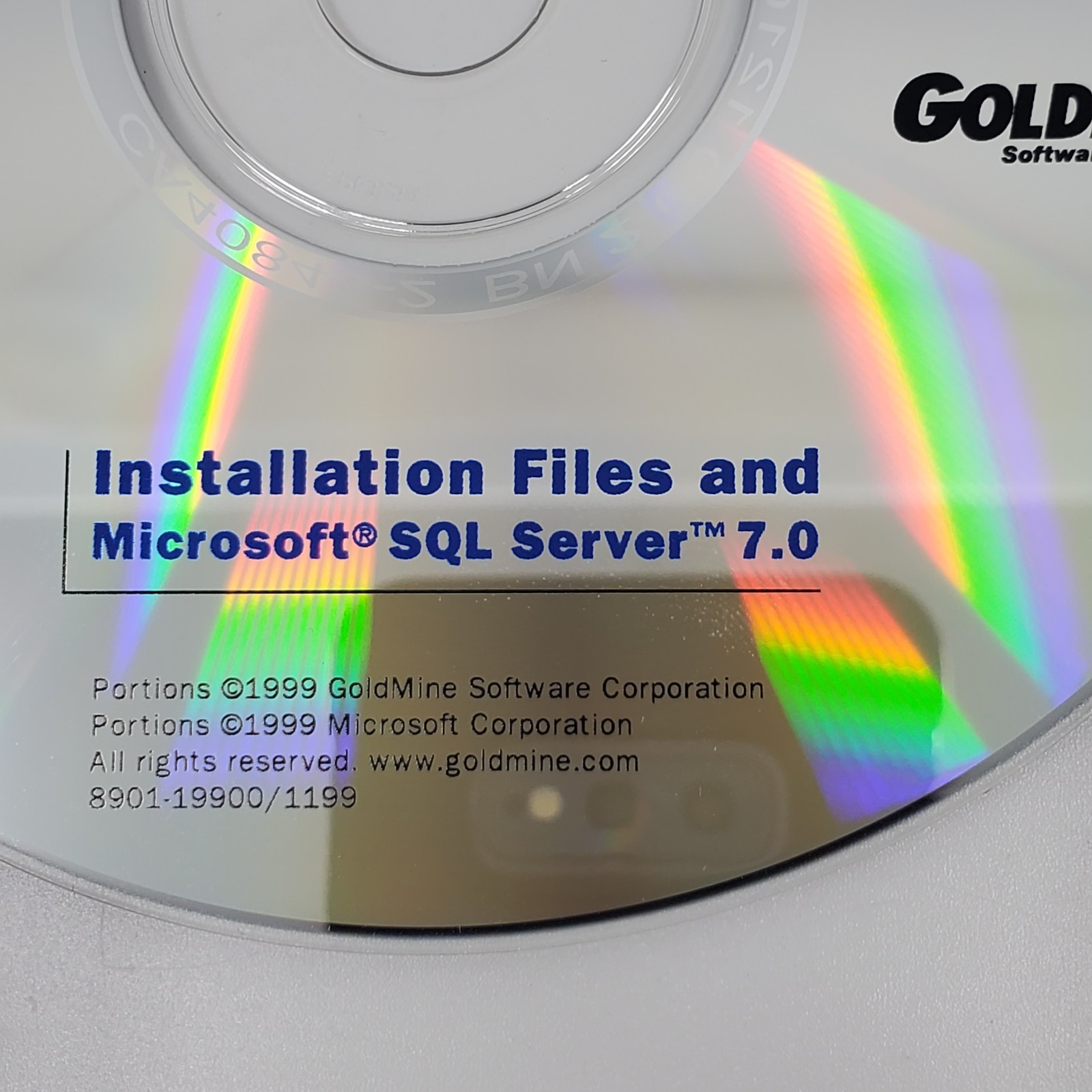 Vintage Boxed PC Software – GoldMine Front Office 2000