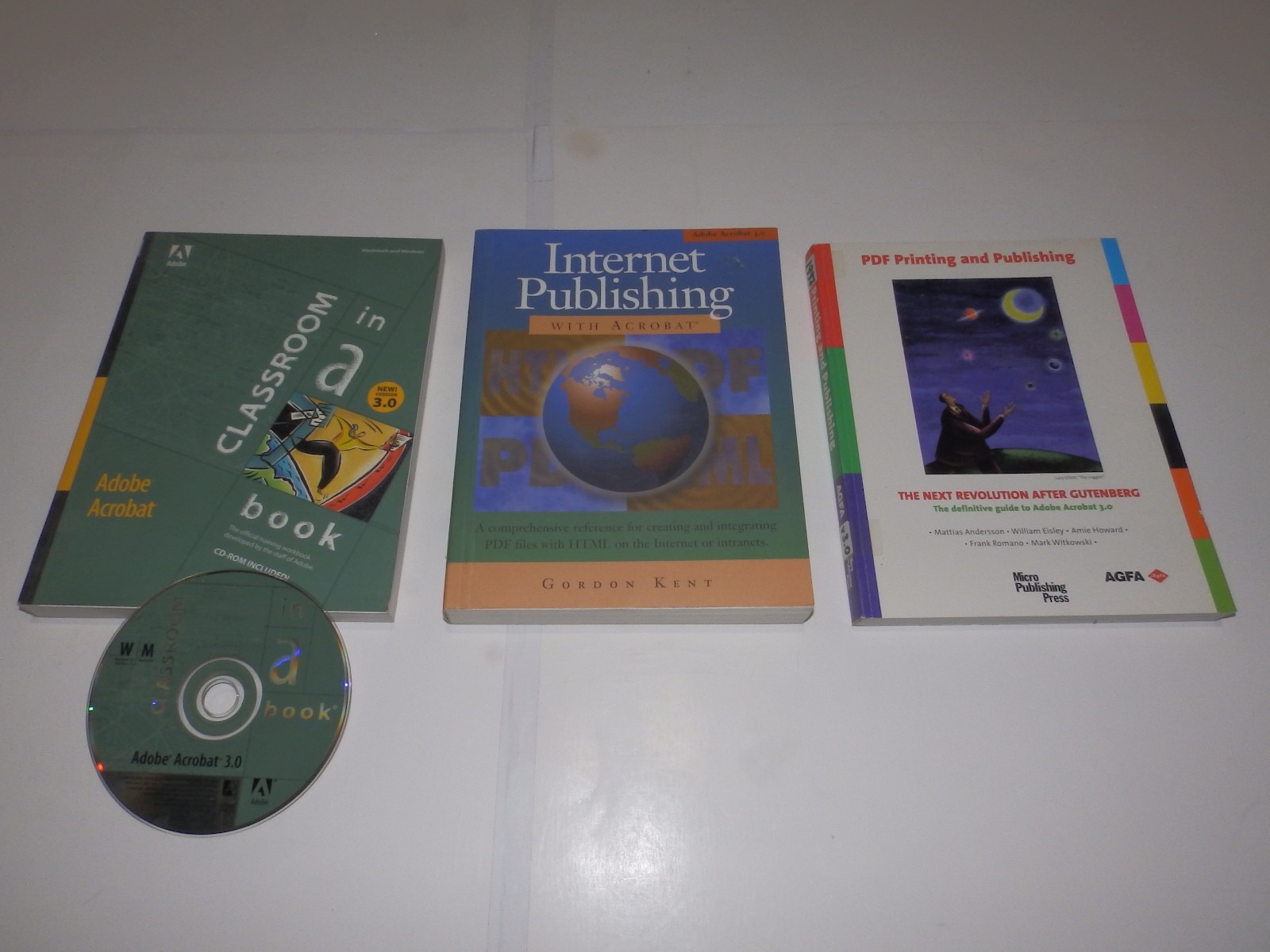 Vintage Software – Adobe Acrobat for Windows v2.0 / 2.1 / 3.0 / 4.0 / 5.0
