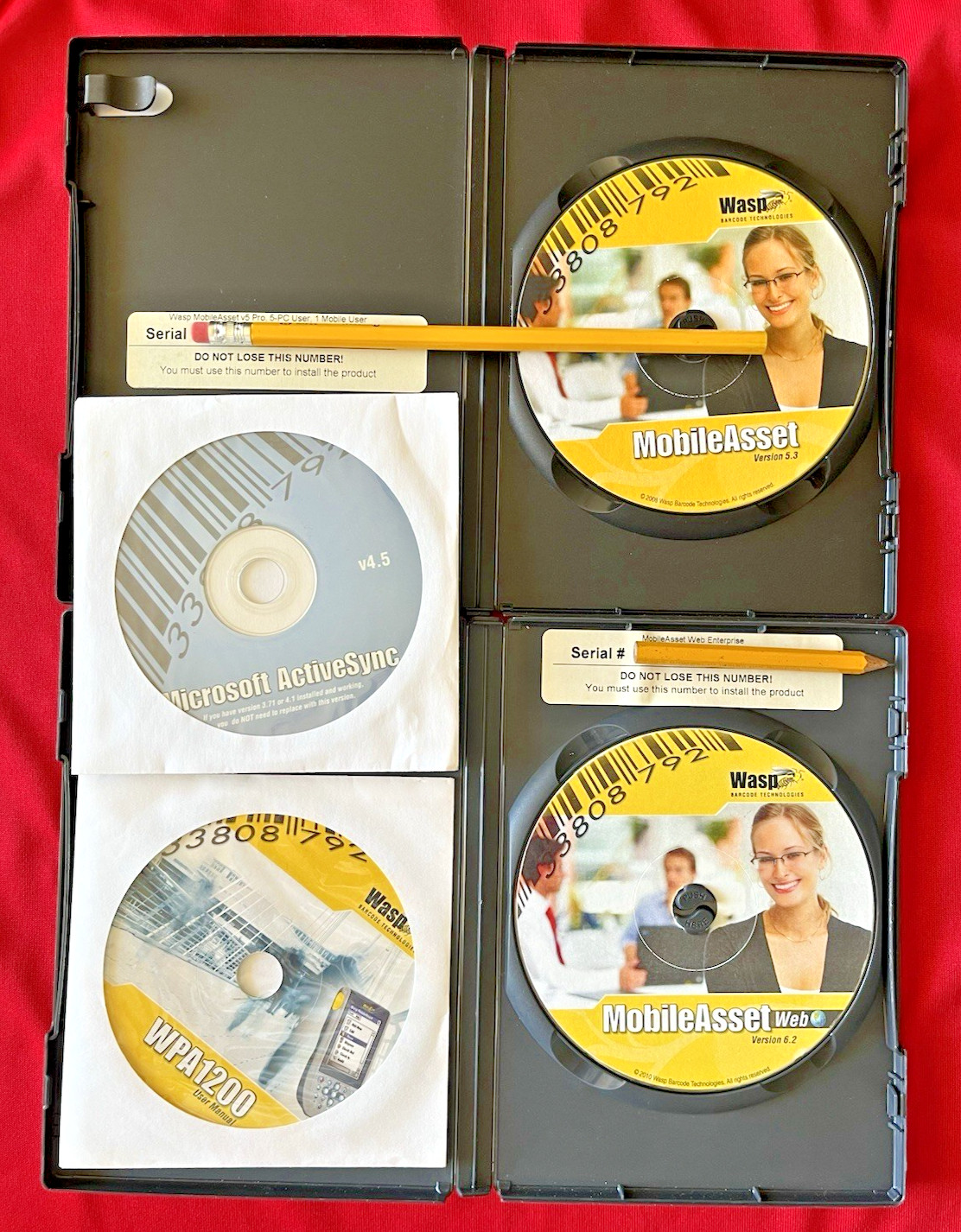 Wasp MobileAsset v5 Pro 5.3-PC user 1 mobile user + MobileAsset Enterprise v6.2