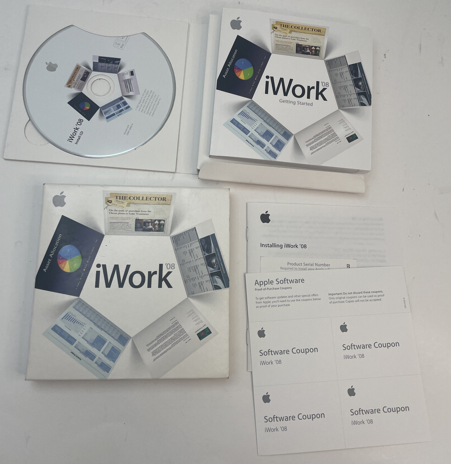 Apple Mac iWork ’08 — Includes Keynote, Pages, Numbers
