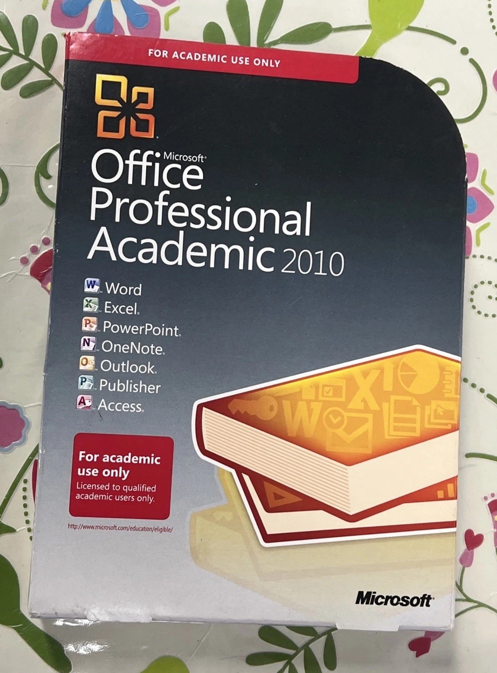 Microsoft Office Professional Academic 2010 Windows w/key – FREE SHIP!