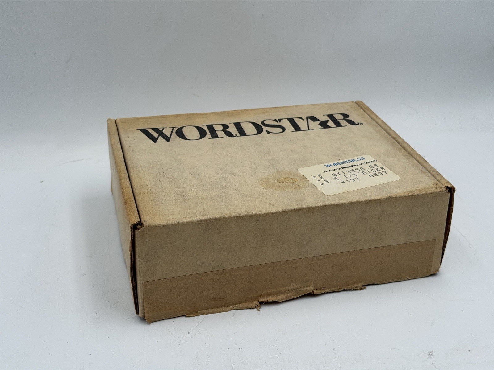 Wordstar 5.5 MicroPro Software 21 5.25” Disks & Documentation Vintage