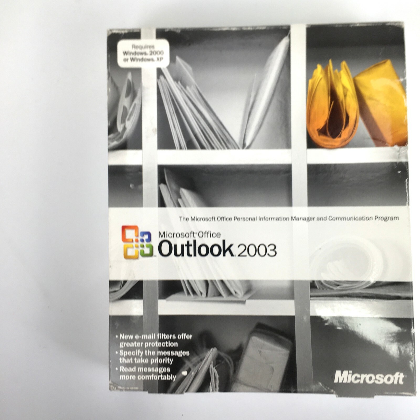 Microsoft Office Outlook 2003 For Windows 2000/XP English CD Part No X10-33832