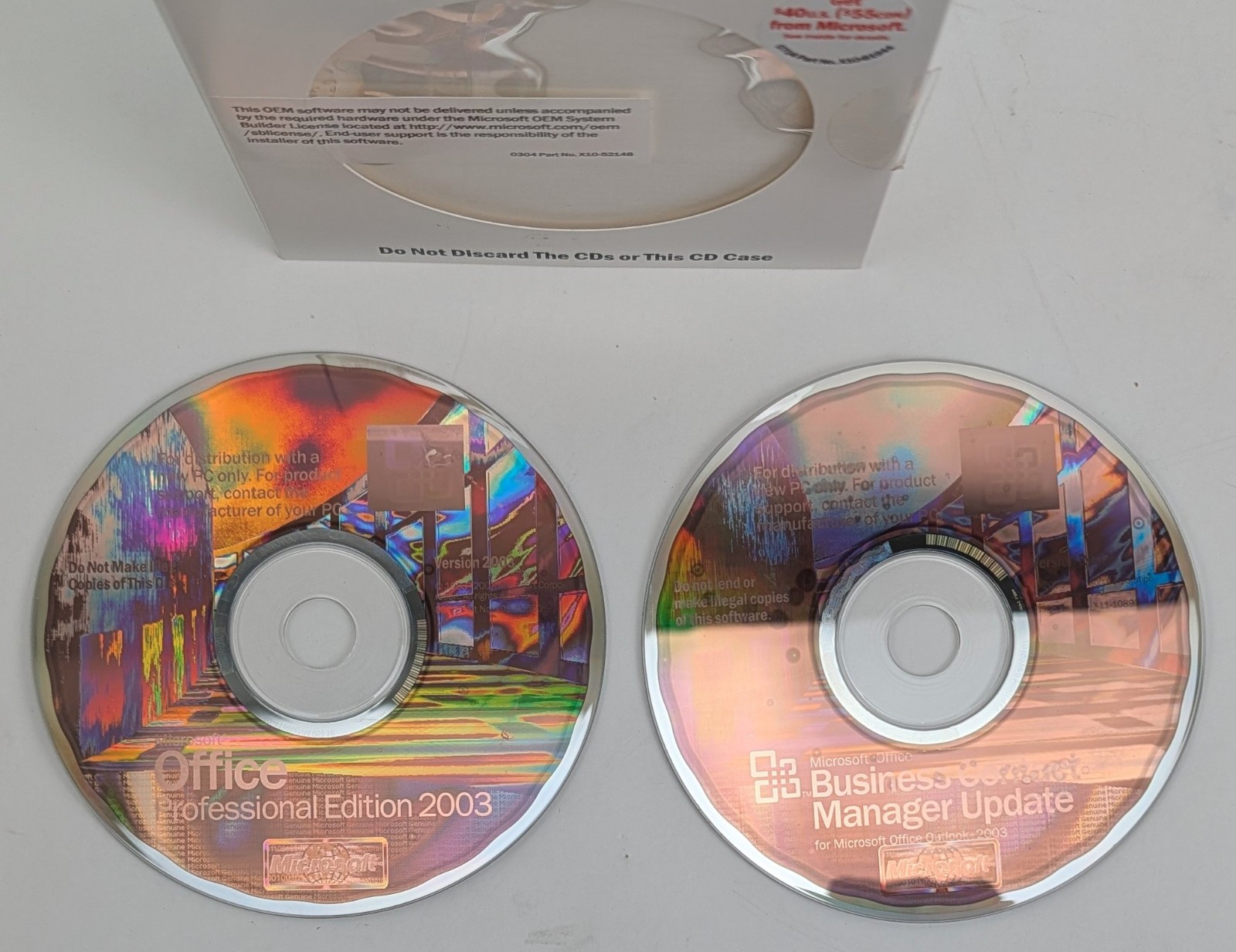 Microsoft Office Professional 2003 Install CD Full Version & Product Key License