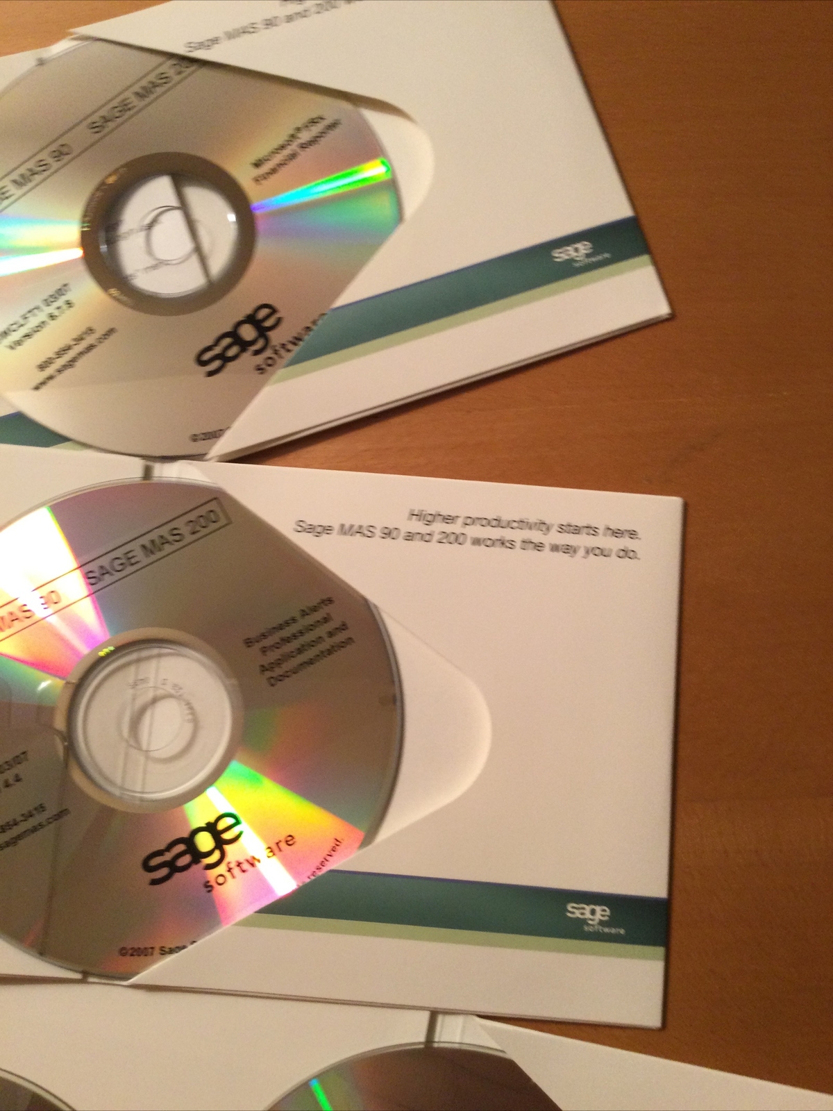 New Sage MAS200 4.2, FA, AlertsPro, FRx, Upgrade Versions, Docs, CDs, Etc