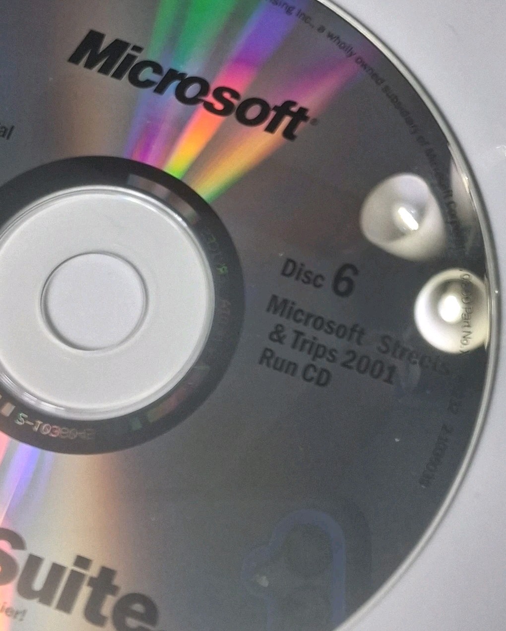 Microsoft Works Suite Software 2001 Complete 6 Discs With Product Key