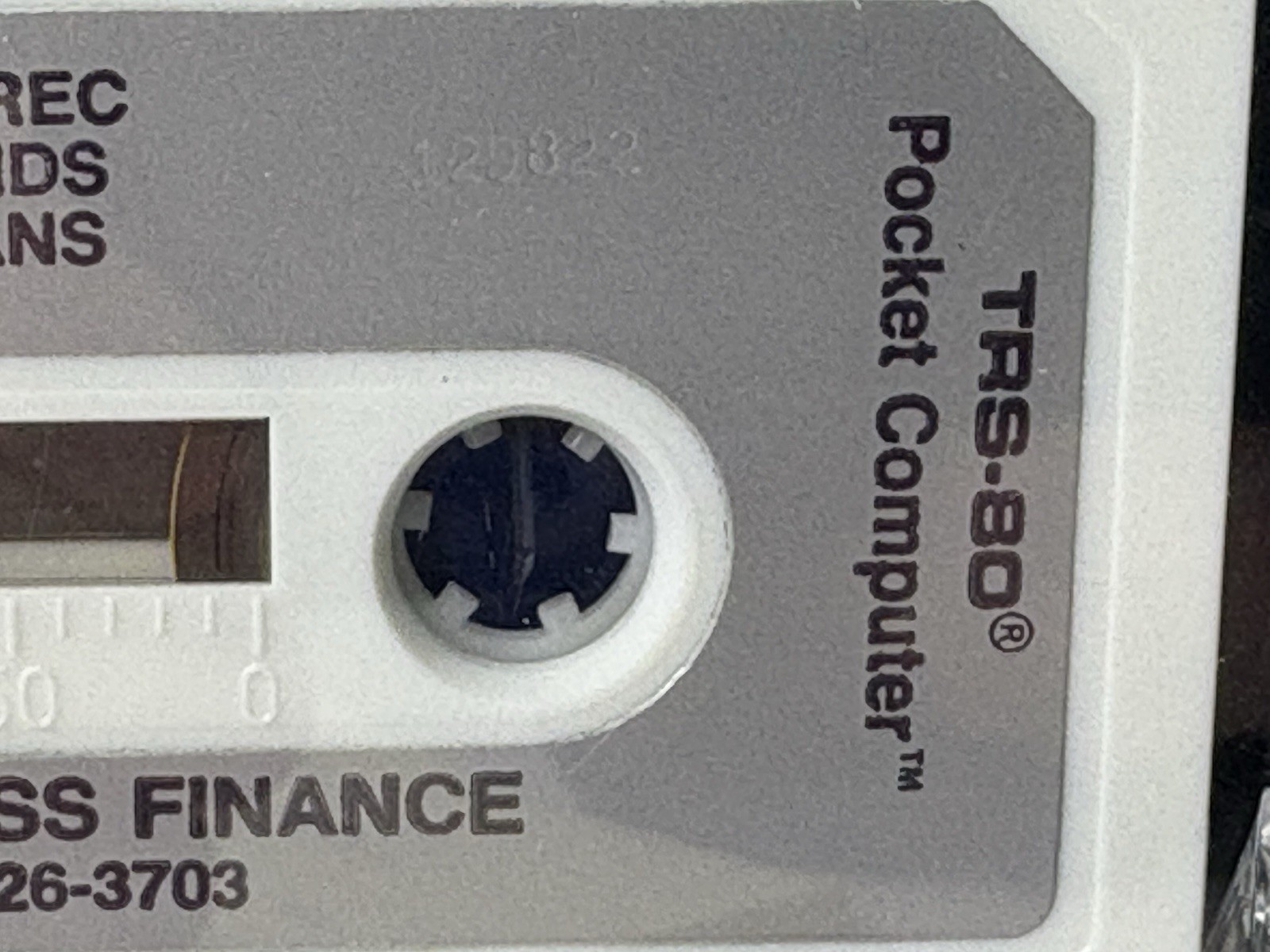 Radio Shack Tandy TRS-80 PC-2 Software Library BUSINESS FINANCE Cassette 26-3703