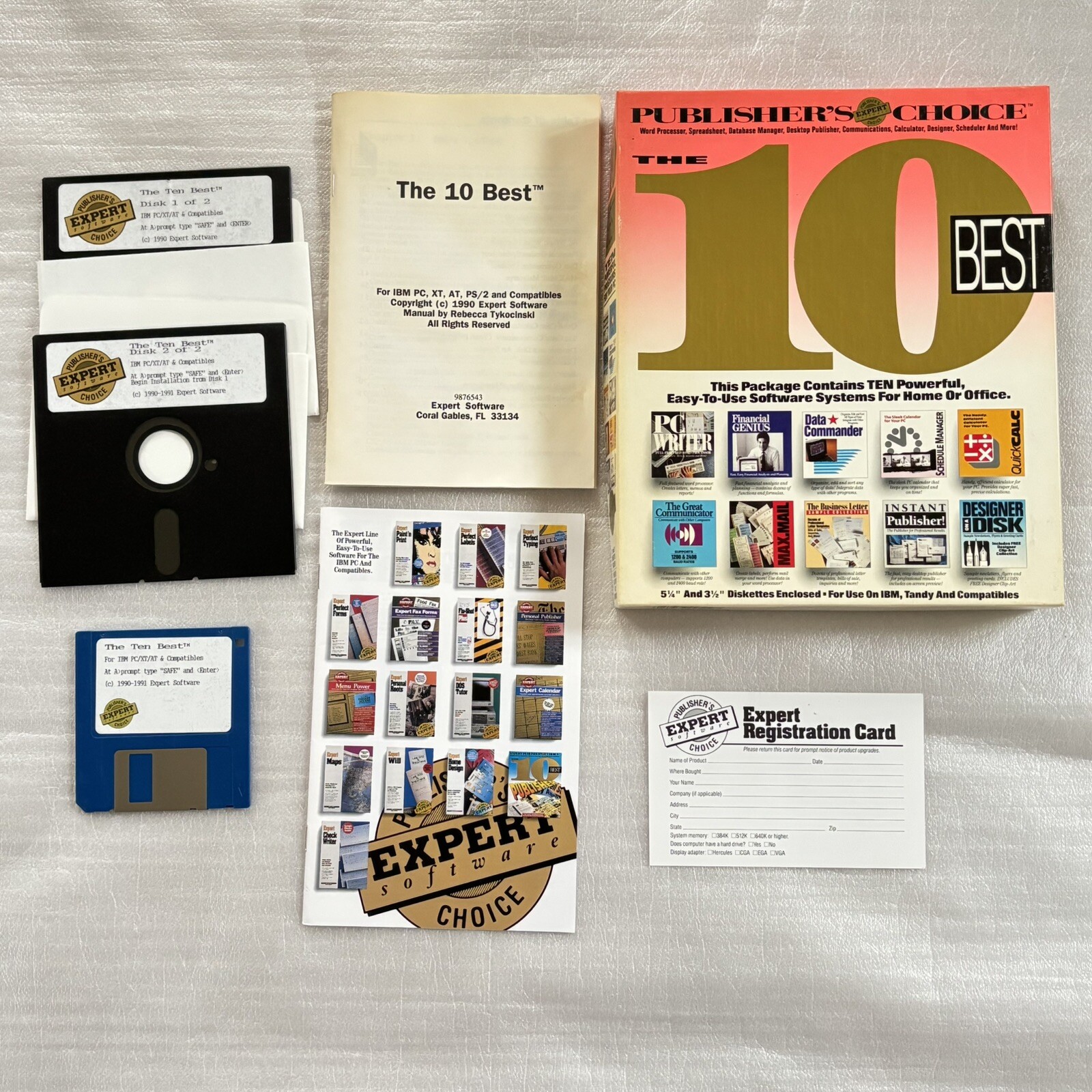 Publishers Choice 10 Best Tandy / IBM In Box