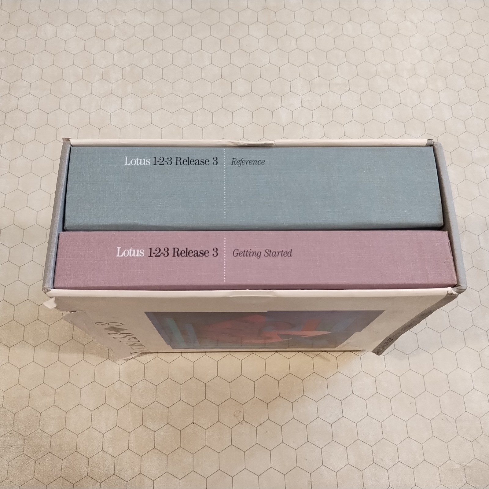 Lotus 1-2-3 Version 3.0, 3.5″ disks, original box/manuals, spreadsheet, 1989!
