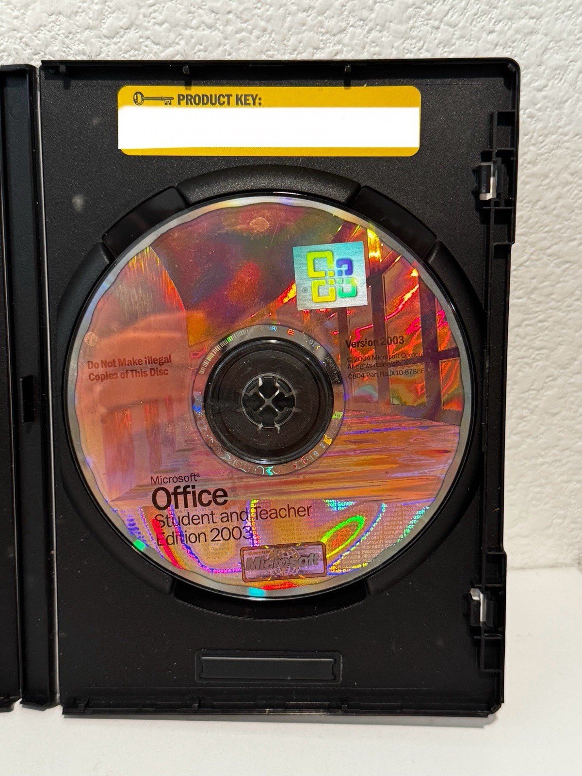 Microsoft Office Student and Teacher Edition 2003 Word Excel 3 User w/ Key CIB