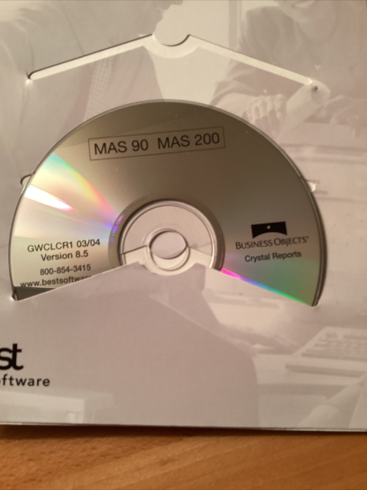 New Sage MAS200 4.0, Upgrade Versions, Crystal Reports, Docs, CDs, Etc. Value+