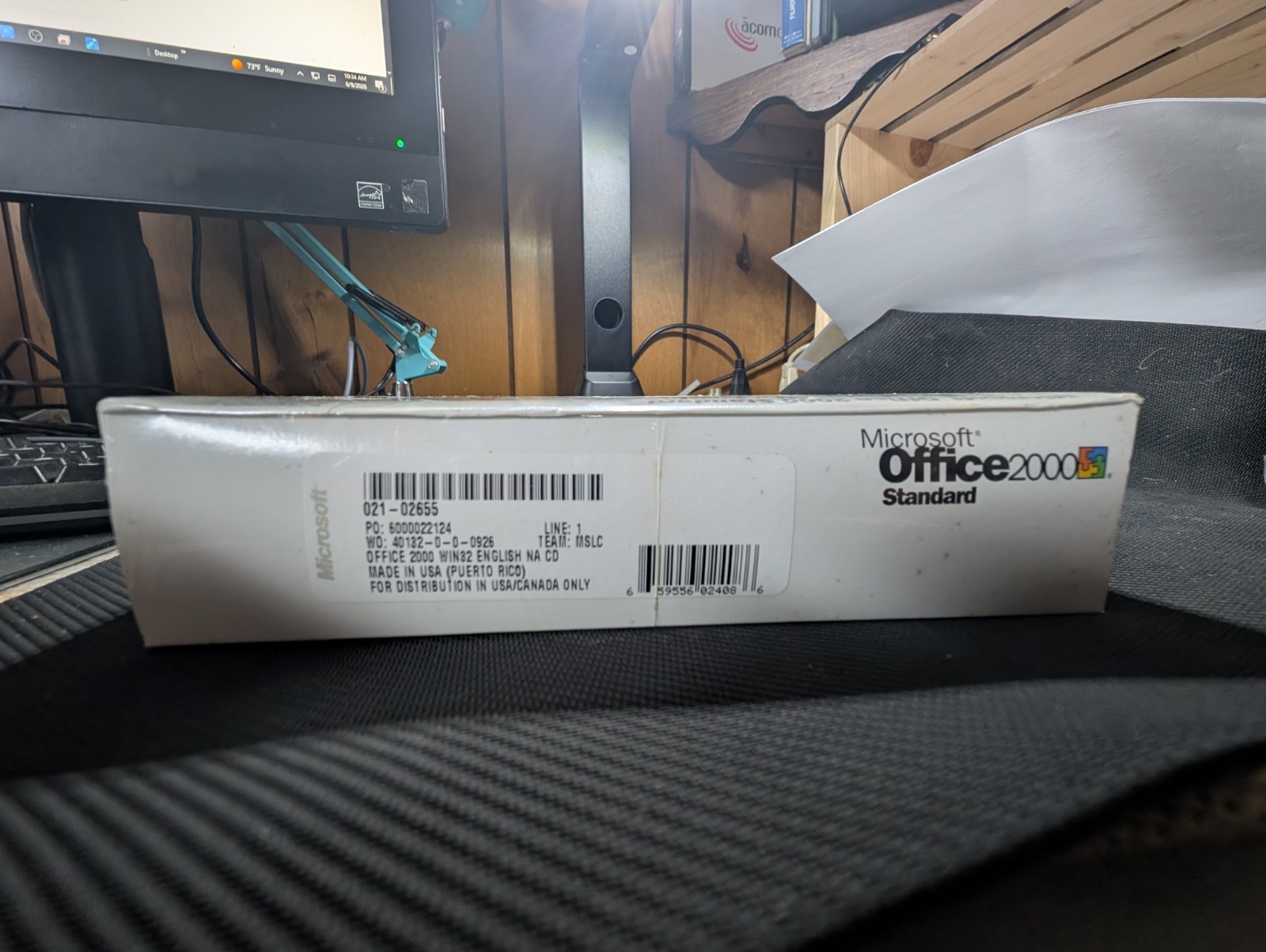 Microsoft Office 2000 Standard 021-02655. New Unopened