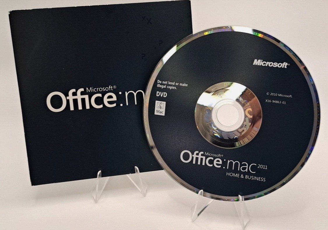 Microsoft Office for Mac Home and Business 2011 Single User With Product Key