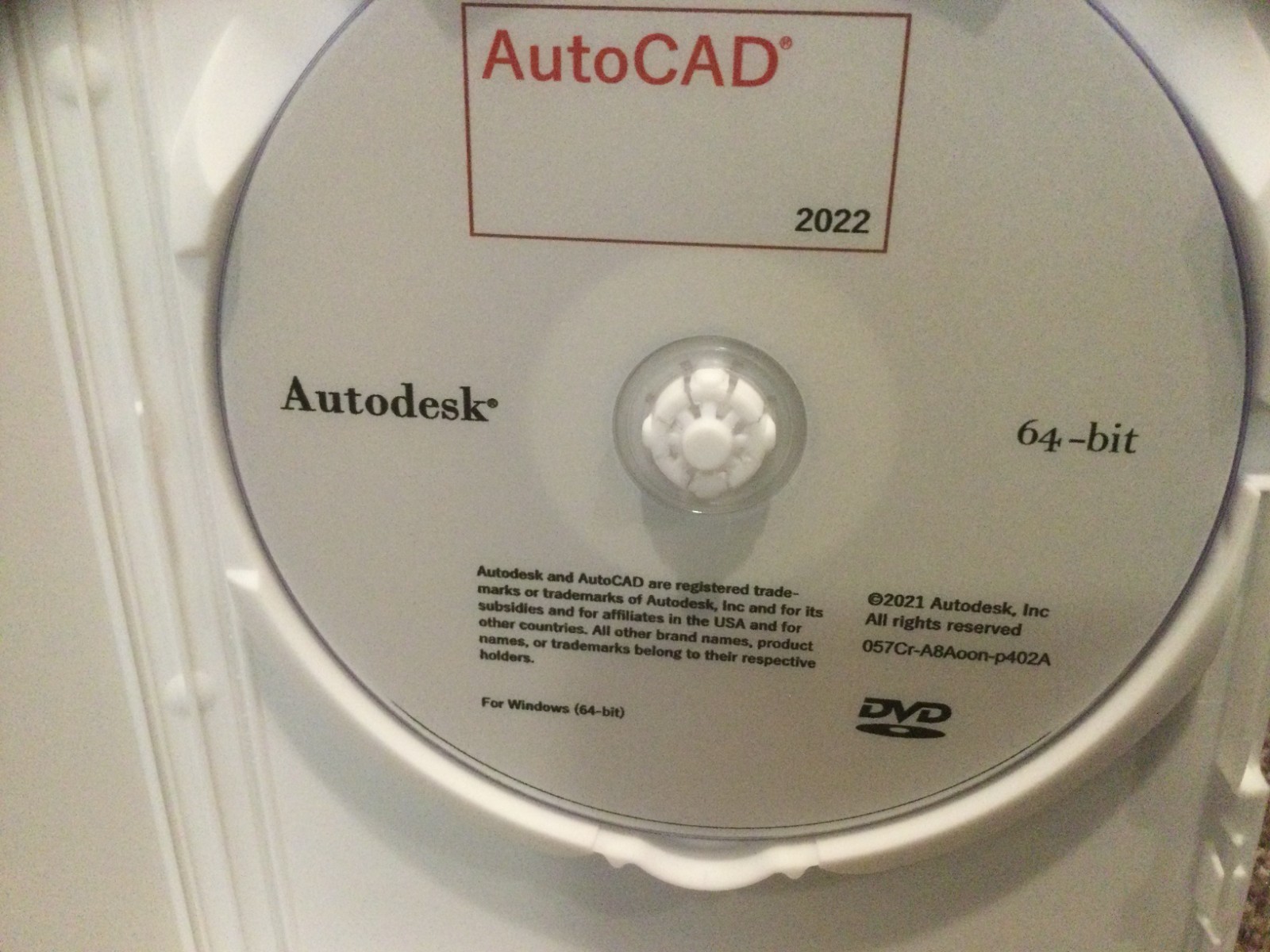 AutoCAD 2022 – Windows DVD Version With License