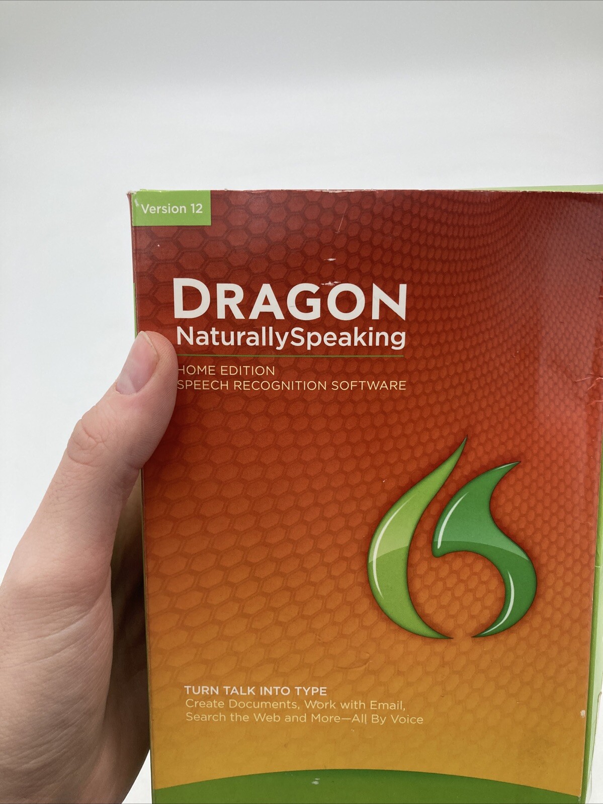 Dragon Naturally Speaking Home Version 12 Speech Recognition Software w Head Set