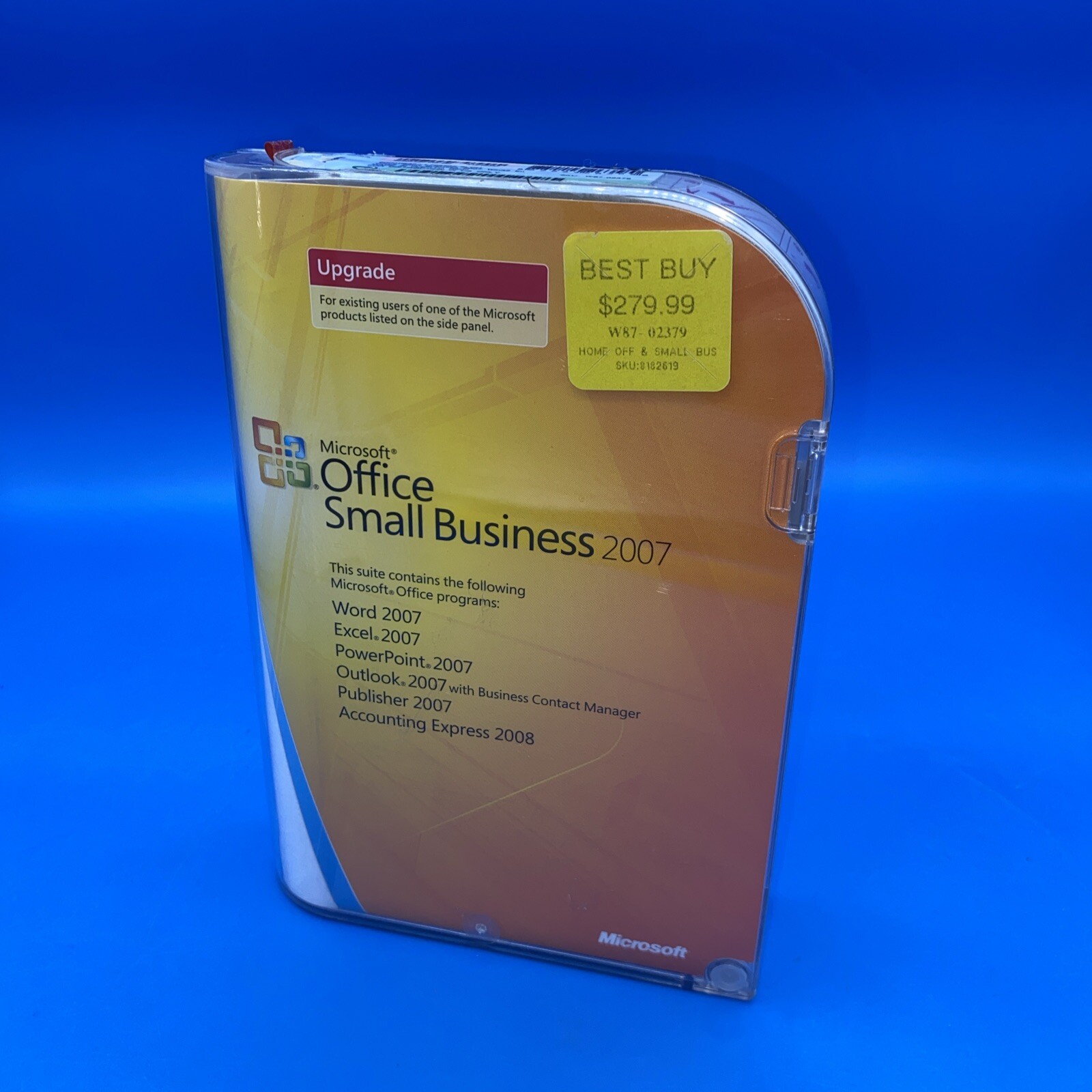 Microsoft Office 2007 Small Business Edition UPGRADE Version w/product key