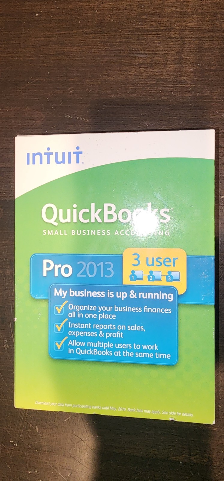 Intuit Quickbooks Pro 2013 **3 USER **