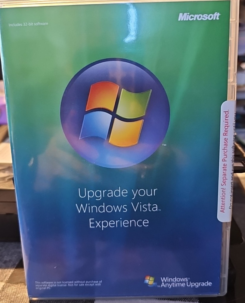 Microsoft Windows Vista upgrade