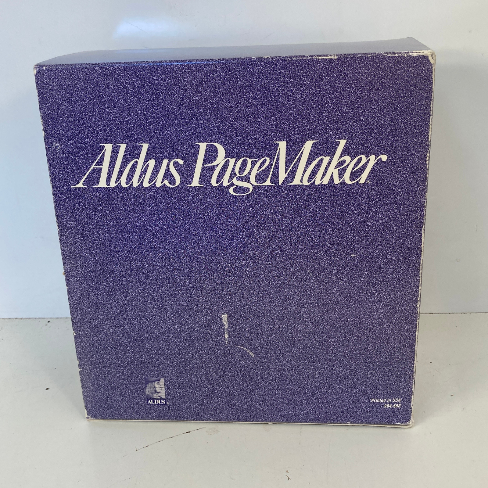 Aldus PageMaker Version 4.00 For Apple Macintosh 3.5″ Floppies 1990