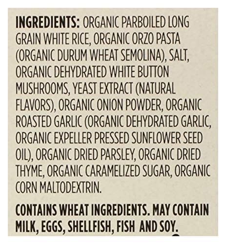 365 by Whole Foods Market, Organic Mushroom and Herb Rice 6 Ounce (Pack of 1)
