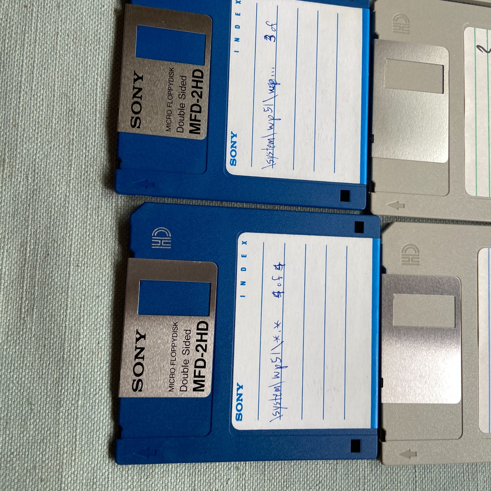 Vintage Software 3.5” WordPerfect PlanPerfect DrawPerfect LetterPerfect DOS 1989