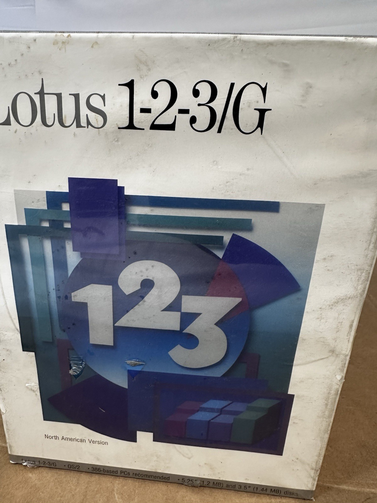 Lotus 1-2-3 /G North American Version , original box/manuals Disk New