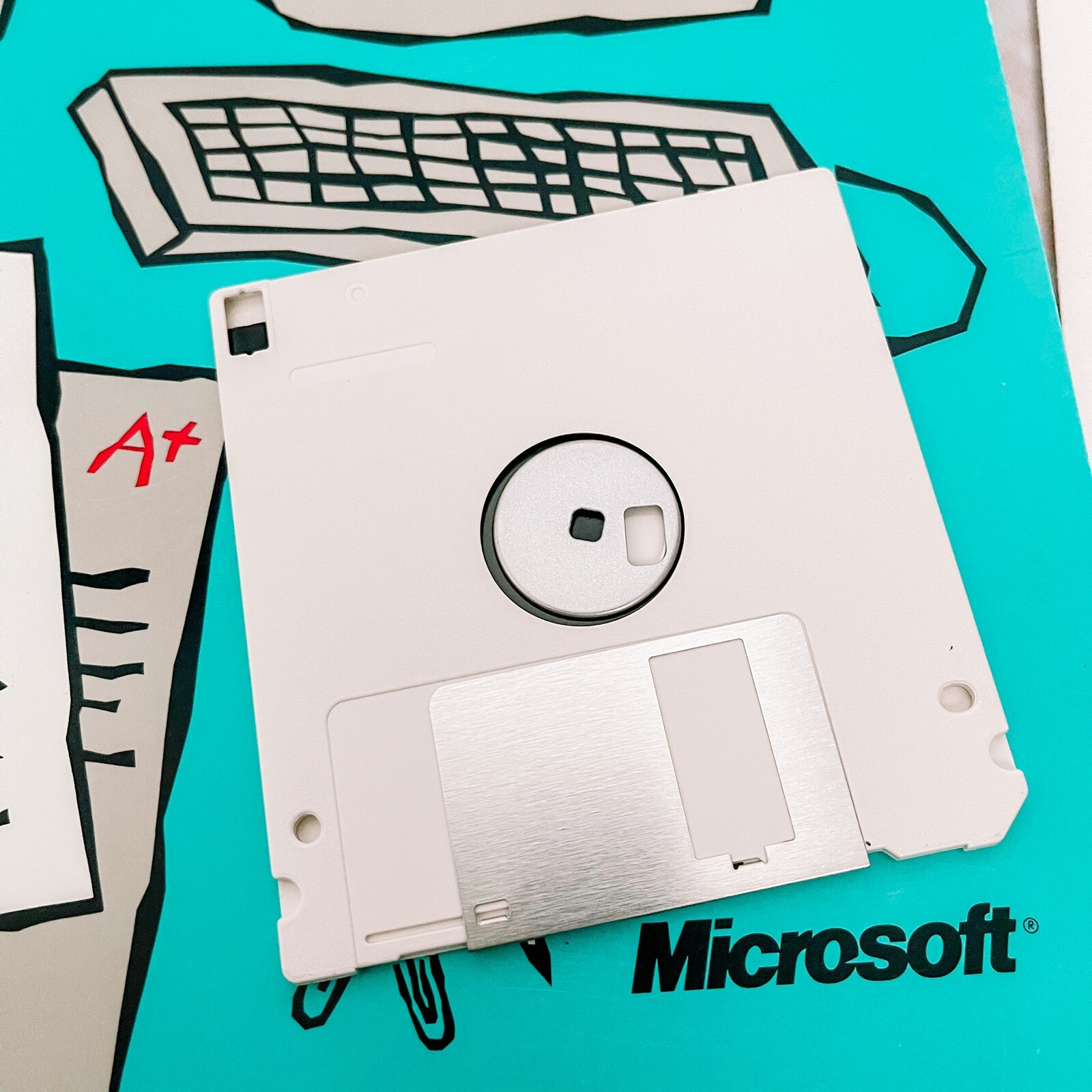In And Out Of The Classroom With Microsoft Works W/ Floppy Disc 1990 Teachers