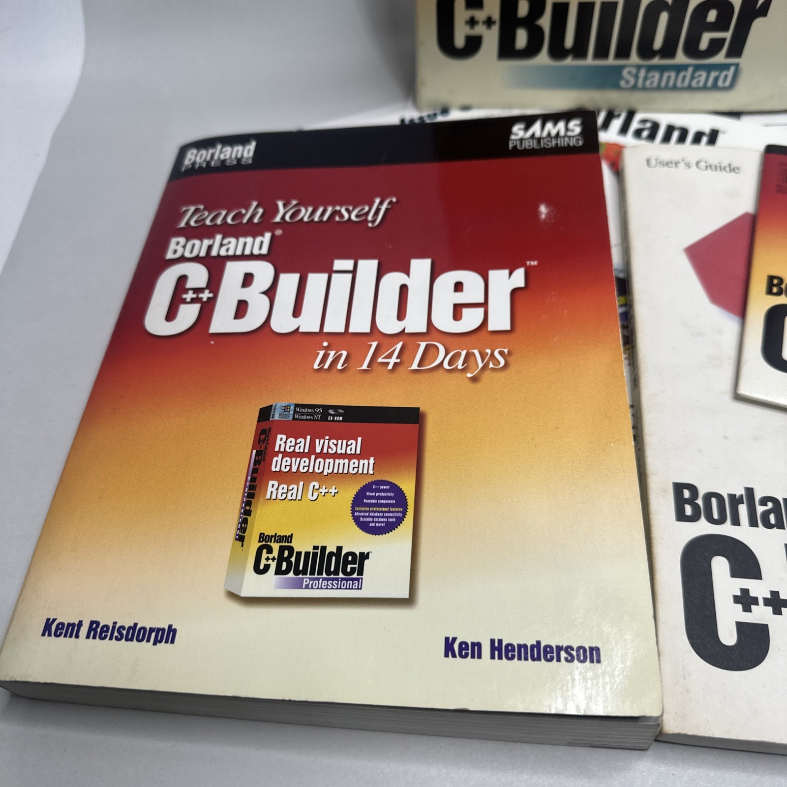 Borland C++ Builder Standard Edition Win 95 NT Box Manuals CD Used