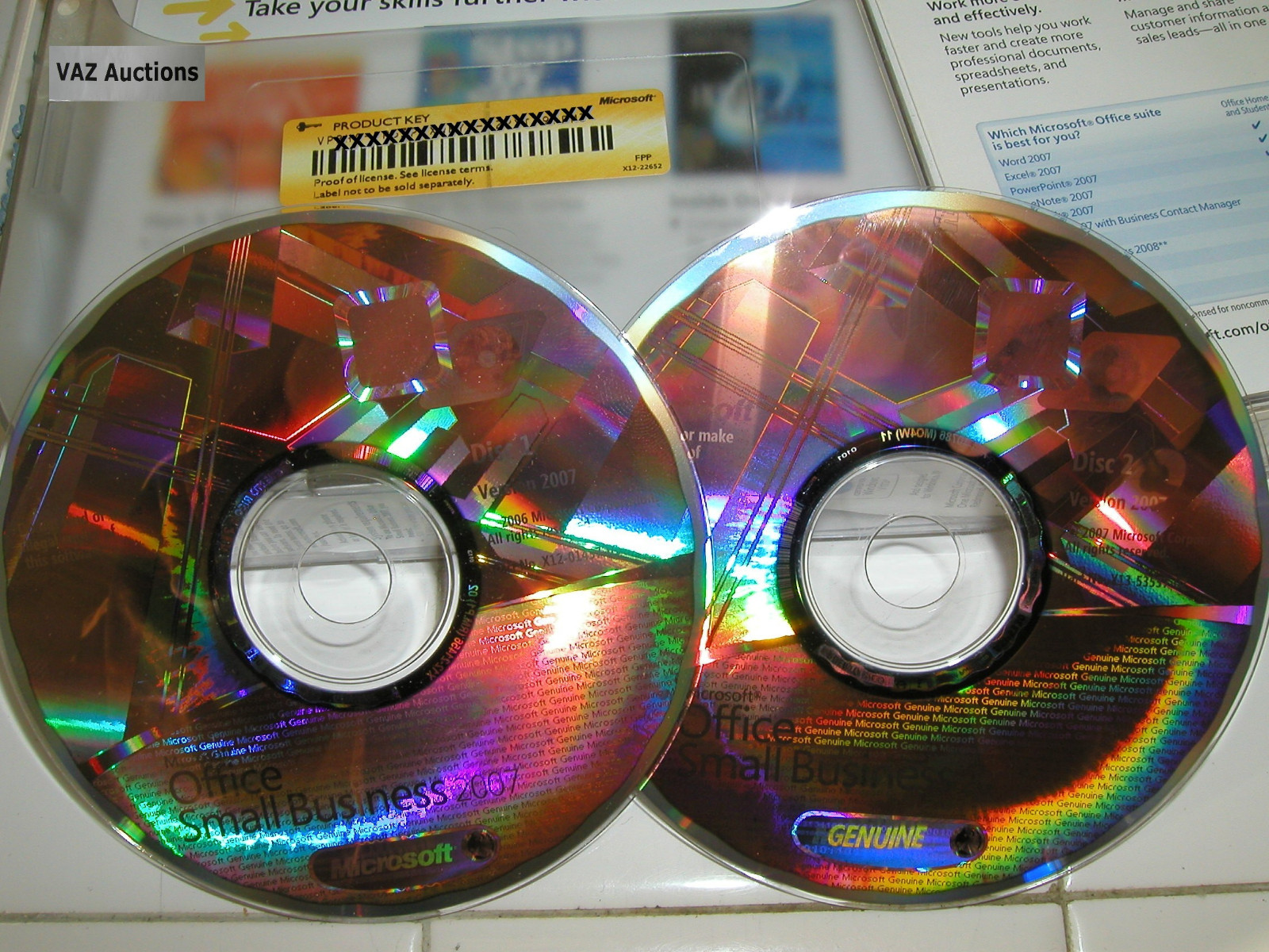 Microsoft Office 2007 Small Business Edition Upgrade MS SBE =NEW RETAIL BOX=