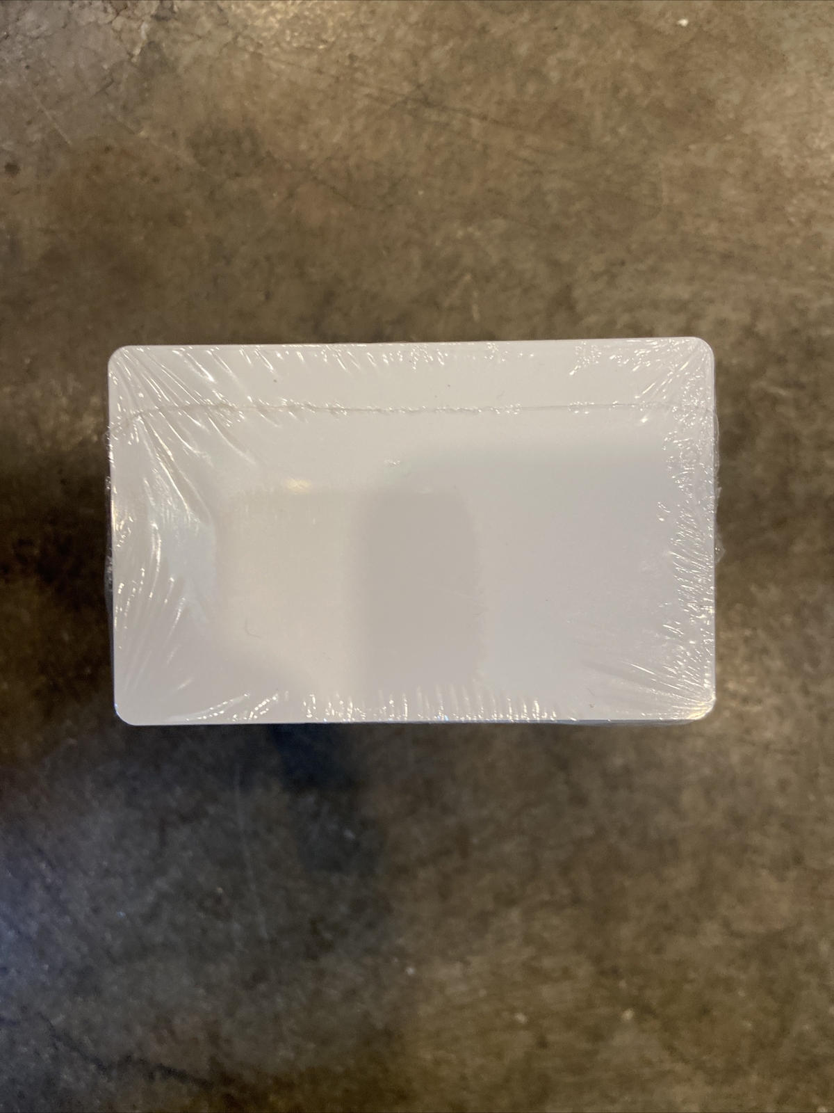 NEW 100ct Blank White CR80 PVC .030 mil Cards Badges FL, PP, GQ