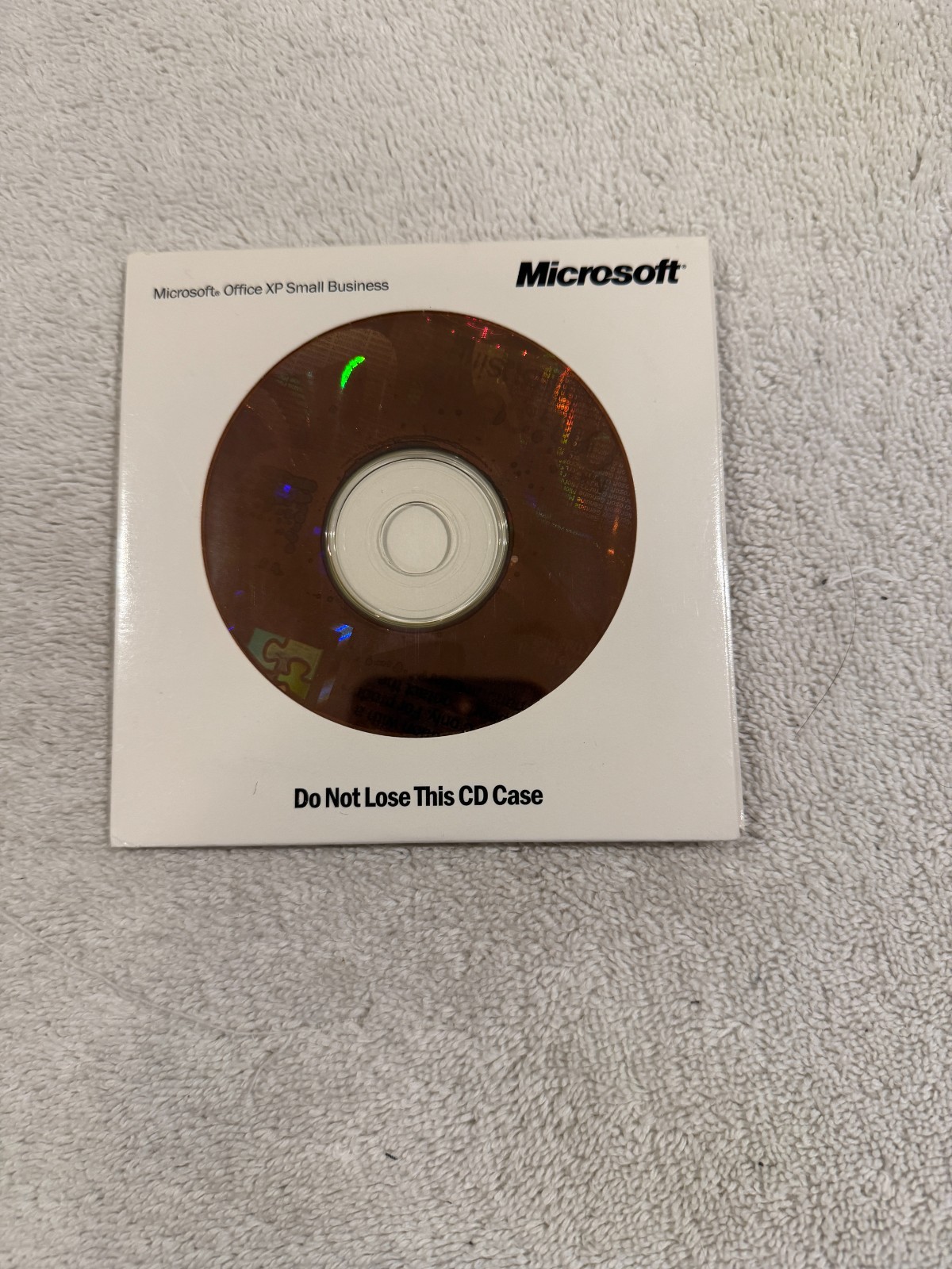 Microsoft MS Office XP Small Business Edition 2 Disc Set w Product Key