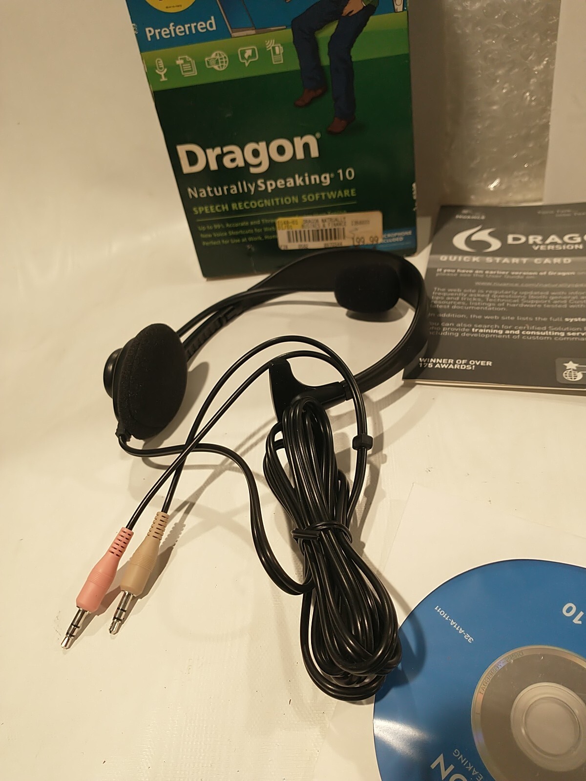 NUANCE DRAGON NATURALLY SPEAKING PREFERRED 10 SPEECH RECOGNITION SOFTWARE-NUANCE