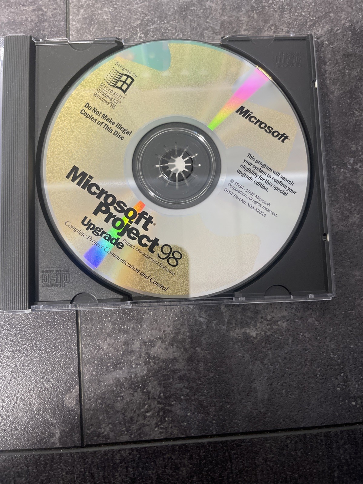 Microsoft Project 98 With Key Code