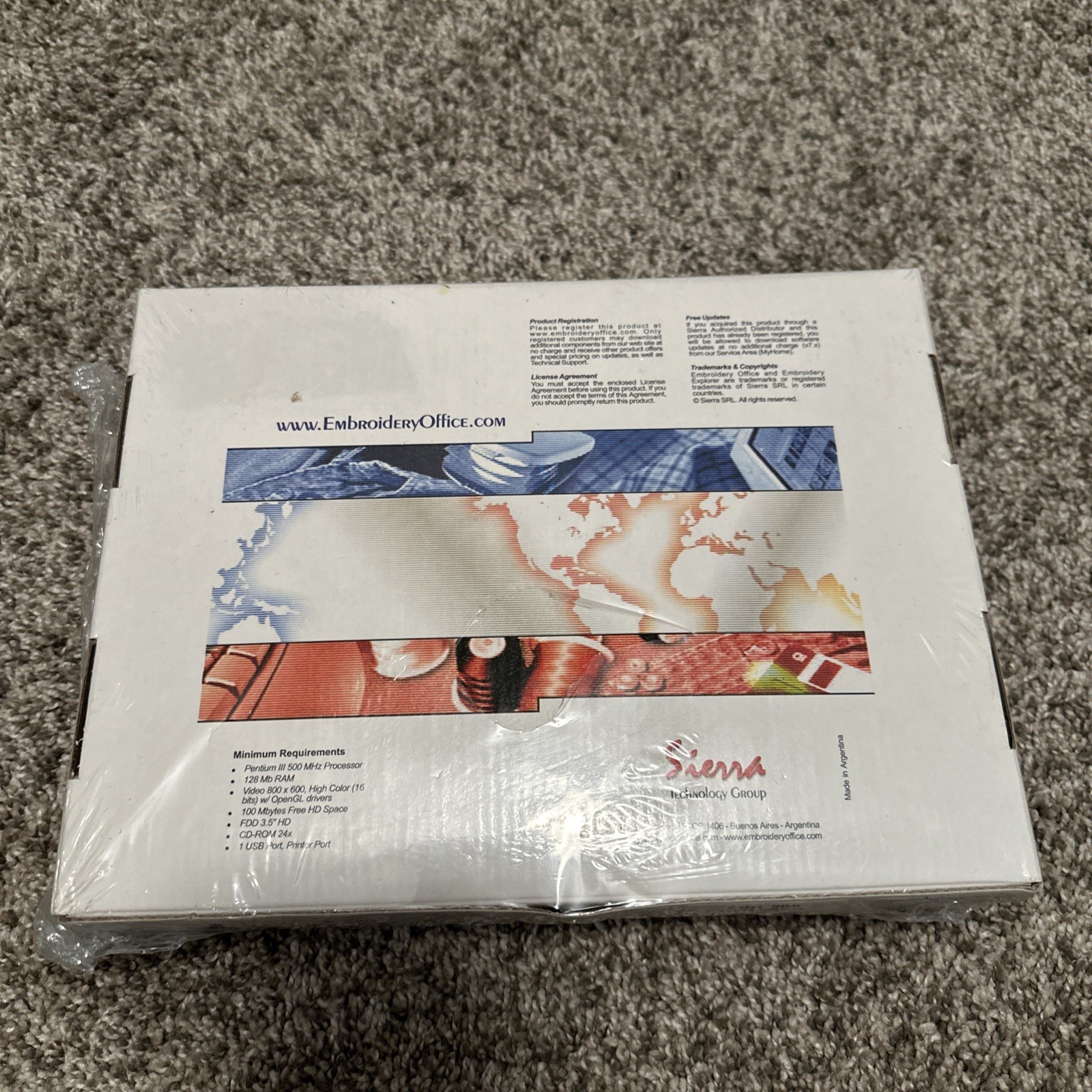 Sierra Technology Embroidery Office 7 Edit 1 – Complete Software Set New Sealed