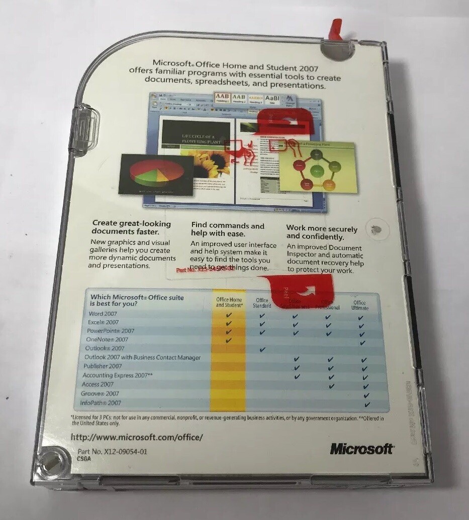 Microsoft Office Home and Student 2007 Service Desk Edition